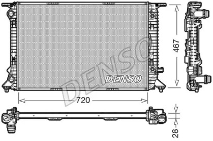 Теплообменник DENSO DRM02021