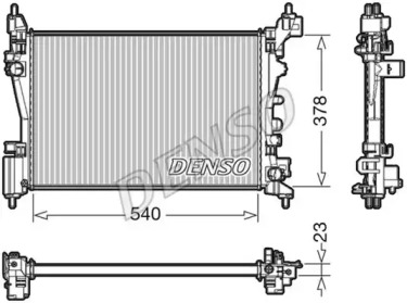 Теплообменник DENSO DRM20046