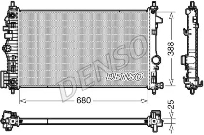 Теплообменник DENSO DRM20108