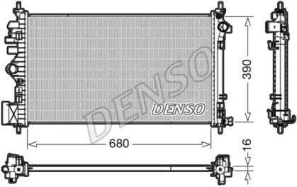 Теплообменник DENSO DRM20111