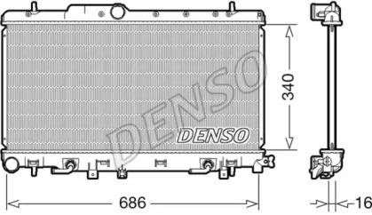 Теплообменник DENSO DRM36018