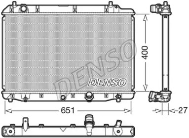 Теплообменник DENSO DRM40036