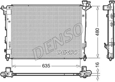 Теплообменник DENSO DRM41006