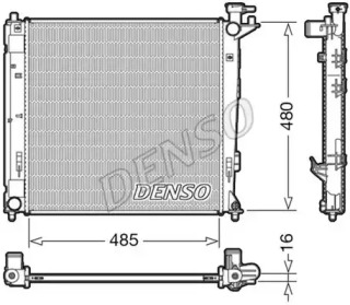 Теплообменник DENSO DRM41008