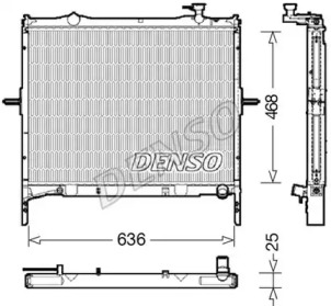 Теплообменник DENSO DRM43001