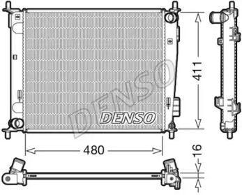 Теплообменник DENSO DRM43003