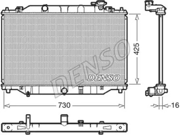 Теплообменник DENSO DRM44039