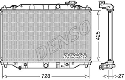 Теплообменник DENSO DRM44041