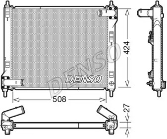 Теплообменник DENSO DRM46043