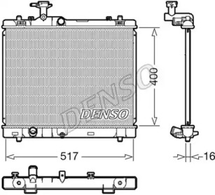 Теплообменник DENSO DRM47032