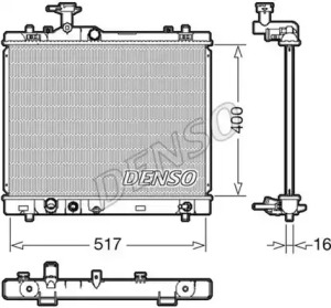 Теплообменник DENSO DRM47033