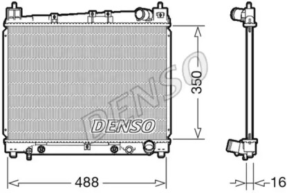 Теплообменник DENSO DRM50080