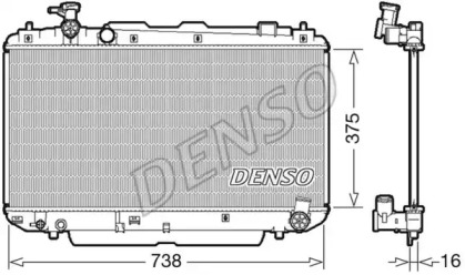 Теплообменник DENSO DRM50083