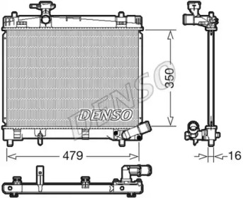 Теплообменник DENSO DRM50086