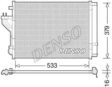 Конденсатор, кондиционер DENSO DCN41004