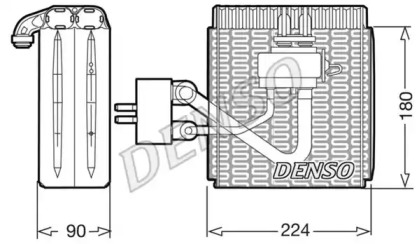 Испаритель DENSO DEV09002