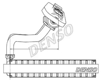 Испаритель DENSO DEV09020