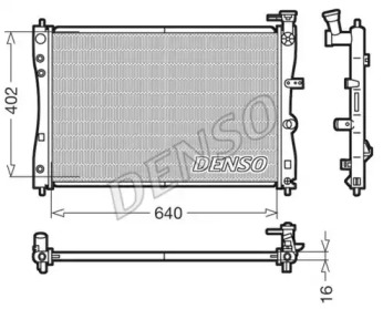 Теплообменник DENSO DRM45005