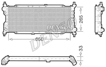 Теплообменник DENSO DRM20036