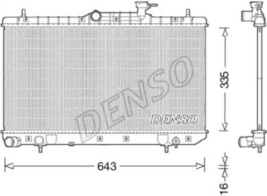 Теплообменник DENSO DRM41014