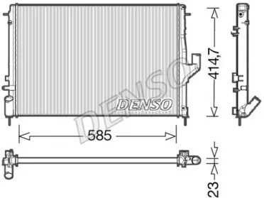 Теплообменник DENSO DRM37001