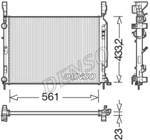 Теплообменник DENSO DRM23042