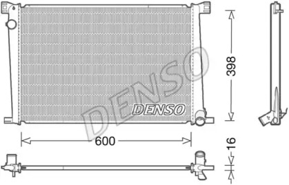 Теплообменник DENSO DRM05007