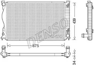 Теплообменник DENSO DRM02028