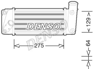 Интеркулер DENSO DIT50009