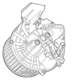 Вентилятор салона DENSO DEA07003