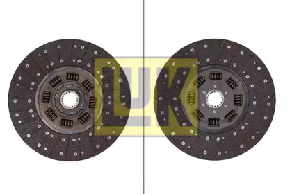 Диск сцепления LuK 343 0031 10