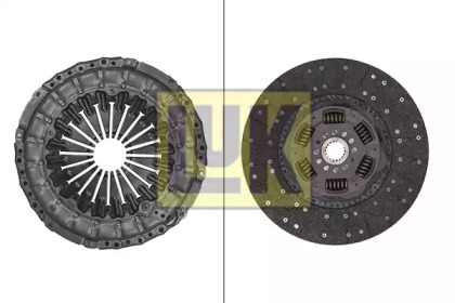 Комплект сцепления LuK 640 3014 19