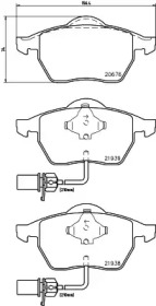 Комплект тормозов MINTEX MDK0210