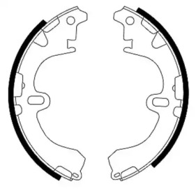 Комлект тормозных накладок MINTEX MFR339