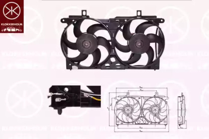 Вентилятор KLOKKERHOLM 05182601