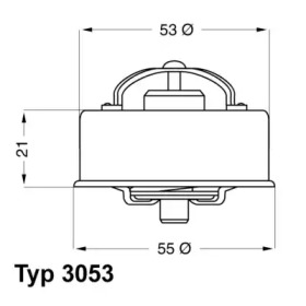 Термостат WAHLER 3053.75