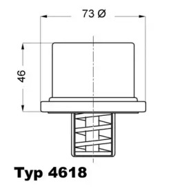 Термостат WAHLER 4618.82