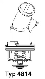 Термостат WAHLER 4814.92D