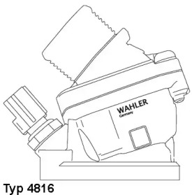 Термостат WAHLER 4816.90D