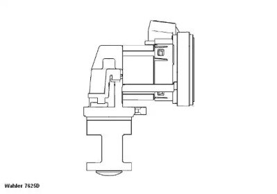 Клапан WAHLER 7625D