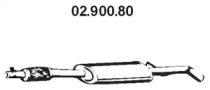 Амортизатор EBERSPÄCHER 02.900.80