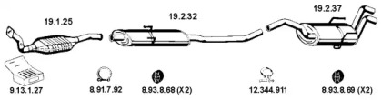 Глушитель EBERSPÄCHER 022028