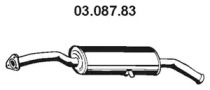 Глушитель выхлопных газов конечный EBERSPÄCHER 03.087.83