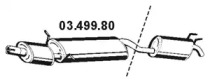 Амортизатор EBERSPÄCHER 03.499.80