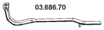 Трубка EBERSPÄCHER 03.686.70