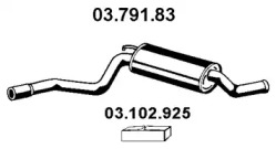 Амортизатор EBERSPÄCHER 03.791.83