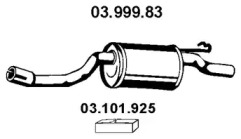 Амортизатор EBERSPÄCHER 03.999.83