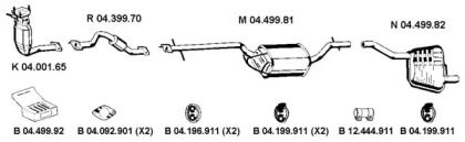 Глушитель EBERSPÄCHER 042082