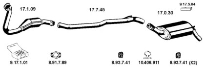 Глушитель EBERSPÄCHER 132001