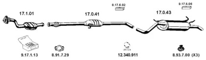 Глушитель EBERSPÄCHER 132301